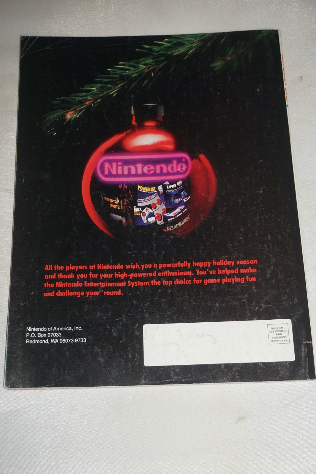 November/December 1988 Track Field II Nintendo Power Magazine #1 Poster