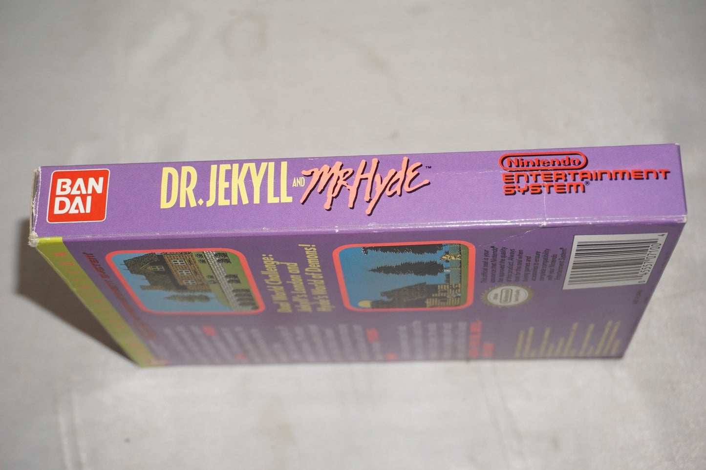 Dr. Jekyll & Mr. Hyde (Nintendo NES) Complete in Box CIB