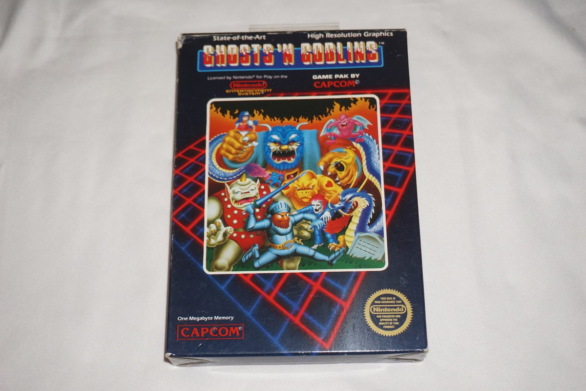 Ghosts N Goblins (Nintendo NES) Complete in Box CIB