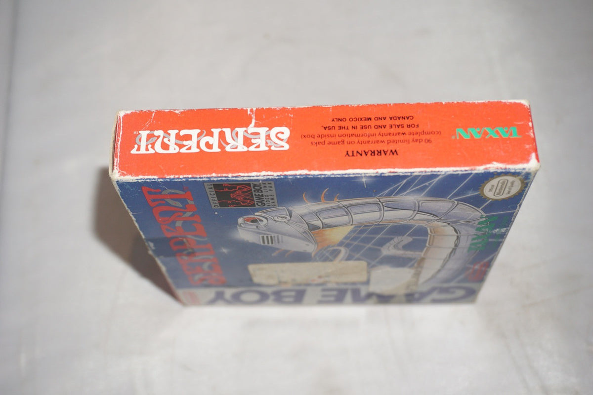 Serpent (Nintendo Gameboy Game Boy GB) Complete CIB Authentic