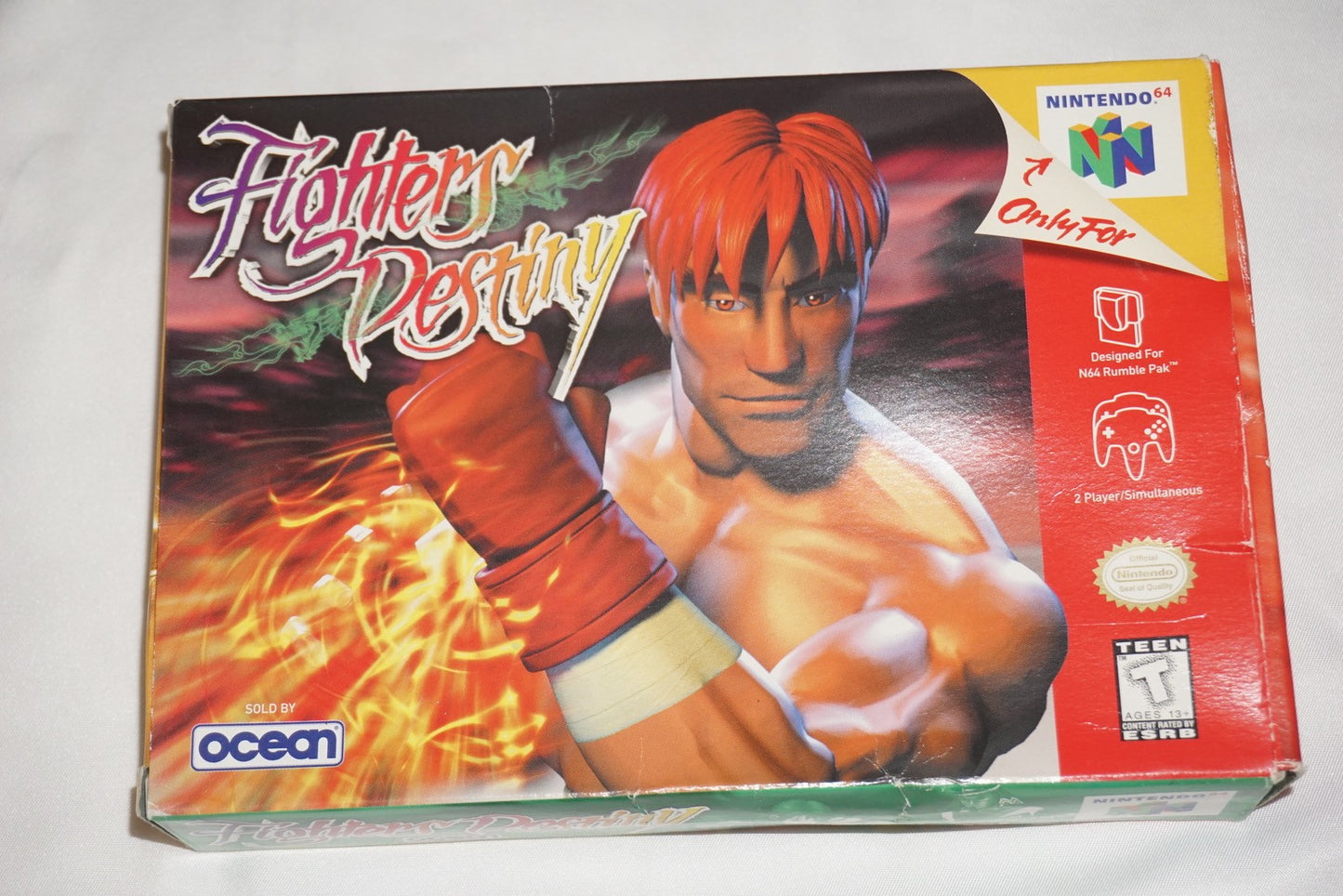 Fighters Destiny 1 (Nintendo 64 N64) Complete in Box CIB