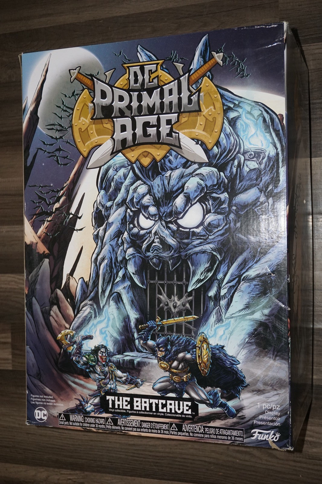 Funko DC Primal Age Batcave Play Set Collectible Figure NEW