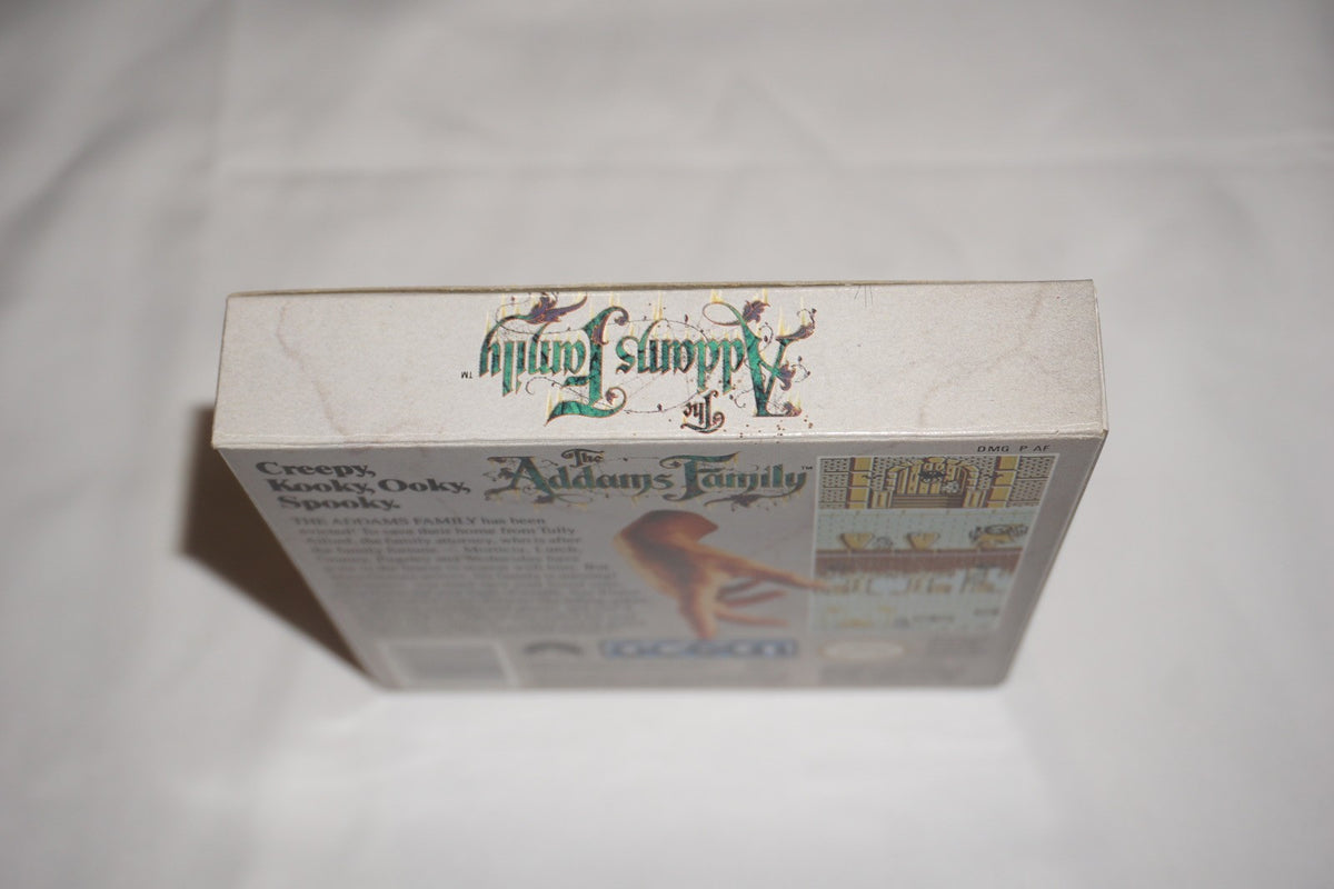 Addams Family (Nintendo Game Boy Game Boy) Complete in Box w/Poster CIB