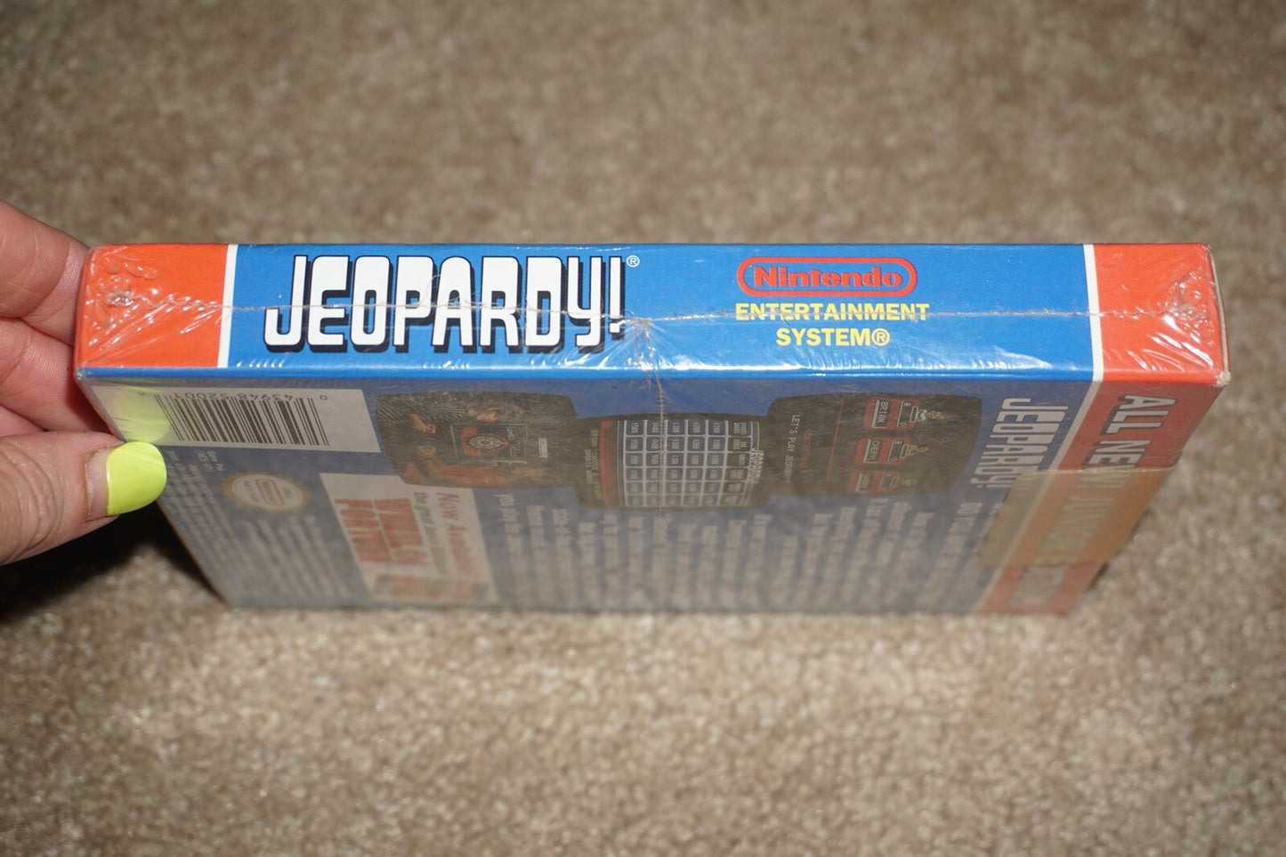 Jeopardy Junior Edition (Nintendo NES) NEW Factory Sealed