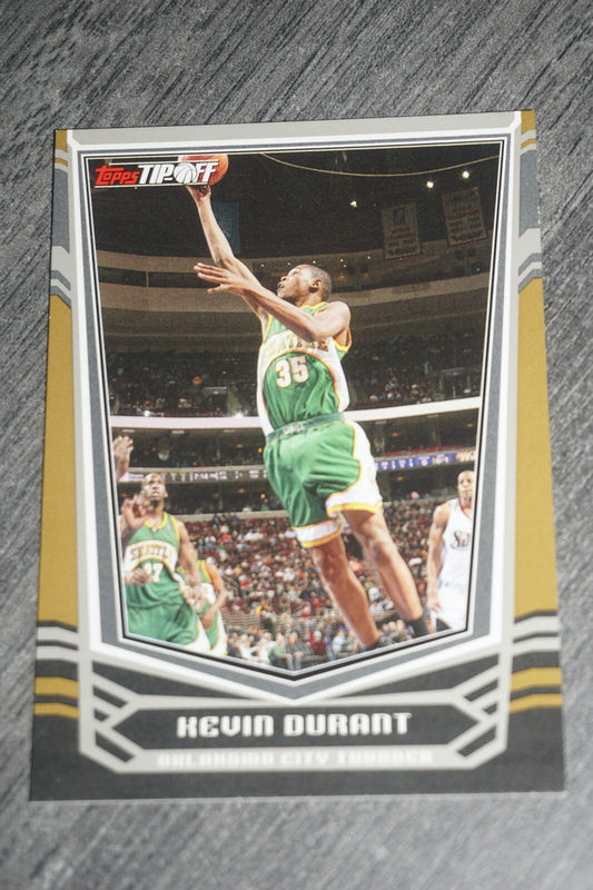 2009 Topps Tip-Off Kevin Durant #35 Gold Parallel 80/99