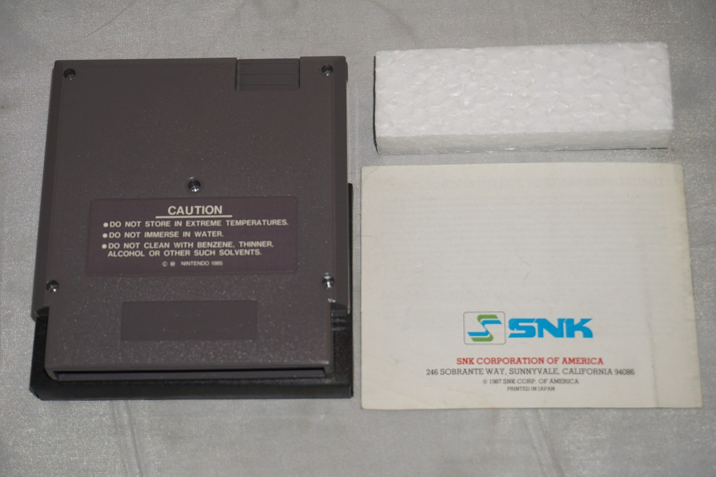Ikari Warriors 1 Hangtab (Nintendo NES) Complete in Box CIB