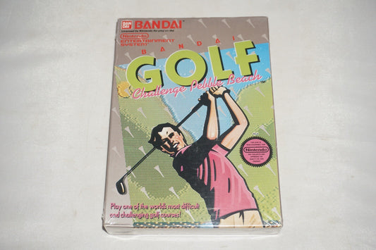 Bandai Golf Challenge Pebble Beach (Nintendo NES) NEW Factory Sealed