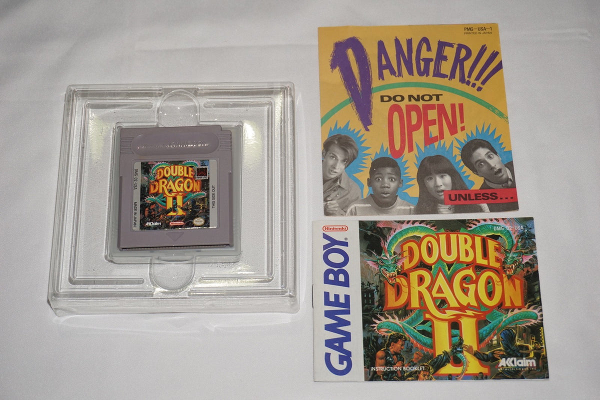 Double Dragon II 2 (Nintendo Game Boy Gameboy) Complete in Box CIB