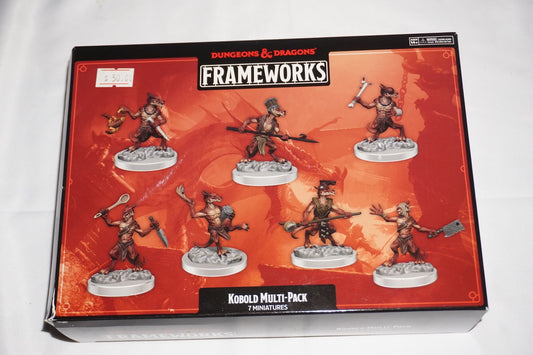 Frameworks Kobold Multi Pack Minatures D&D NEW
