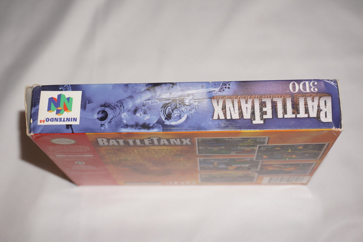 Battletanx (Nintendo 64 N64) Complete in Box w/ Reg Card CIB