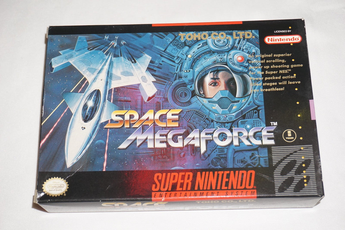 Space Megaforce (Super Nintendo SNES) Complete in Box CIB