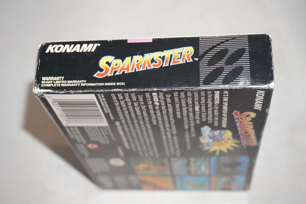 Sparkster (Super Nintendo SNES) Complete in Box CIB