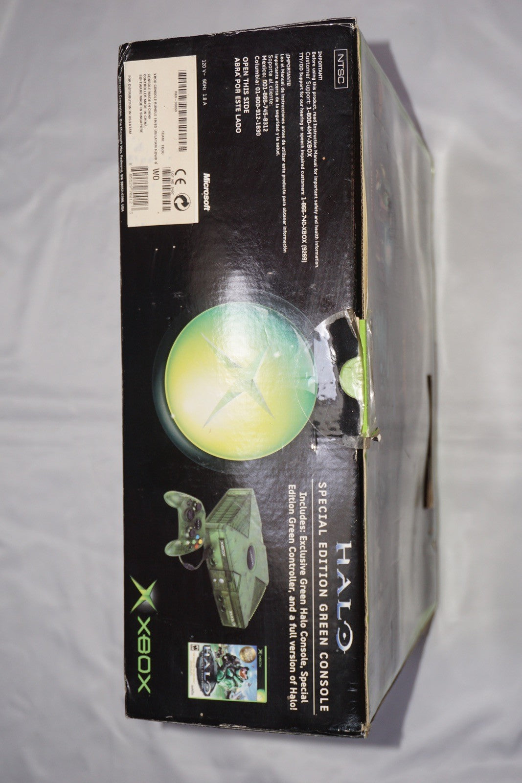 Halo Combat Evolved Microsoft Xbox Console System CIB with Box Tested