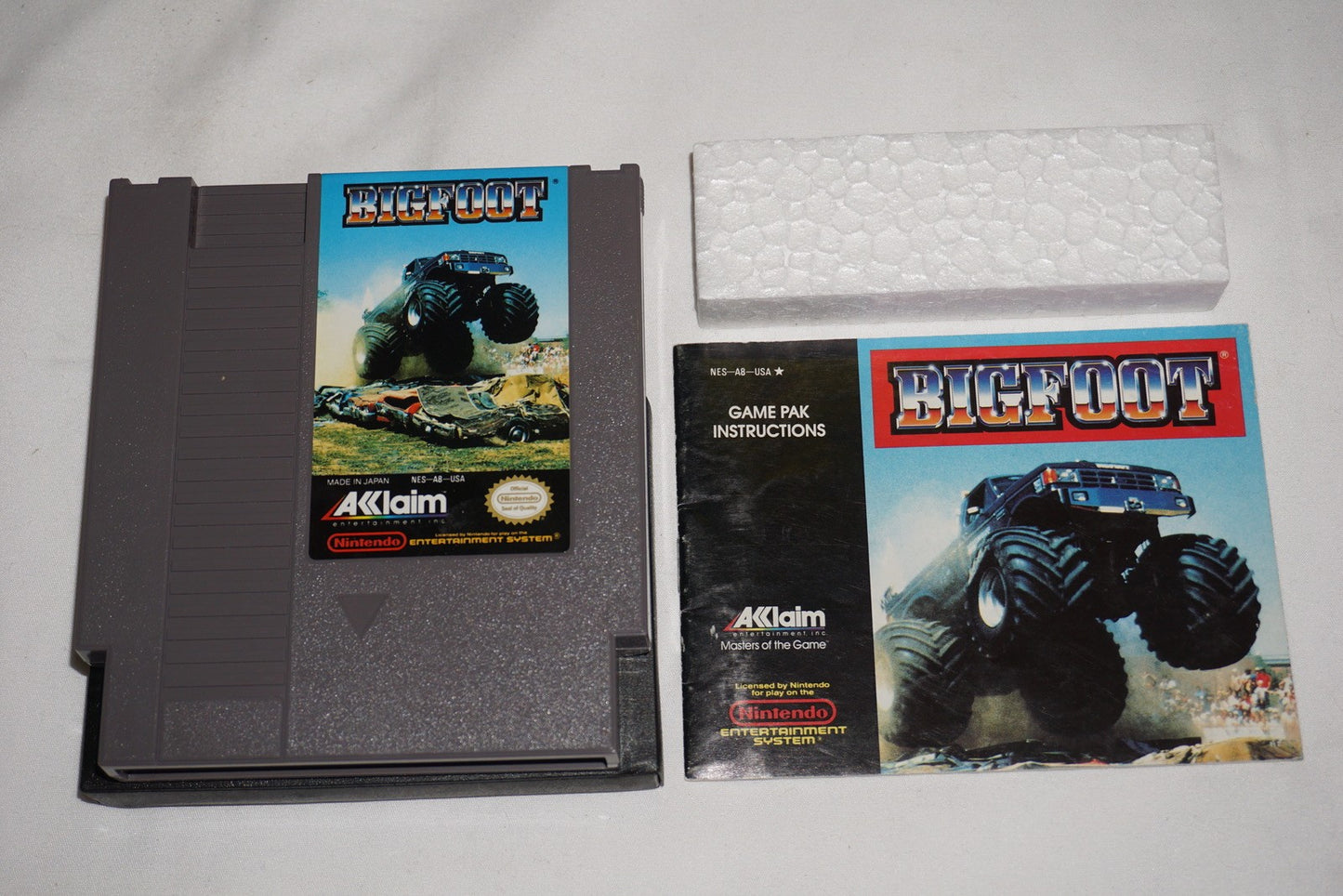 Bigfoot (Nintendo NES) Complete in Box CIB
