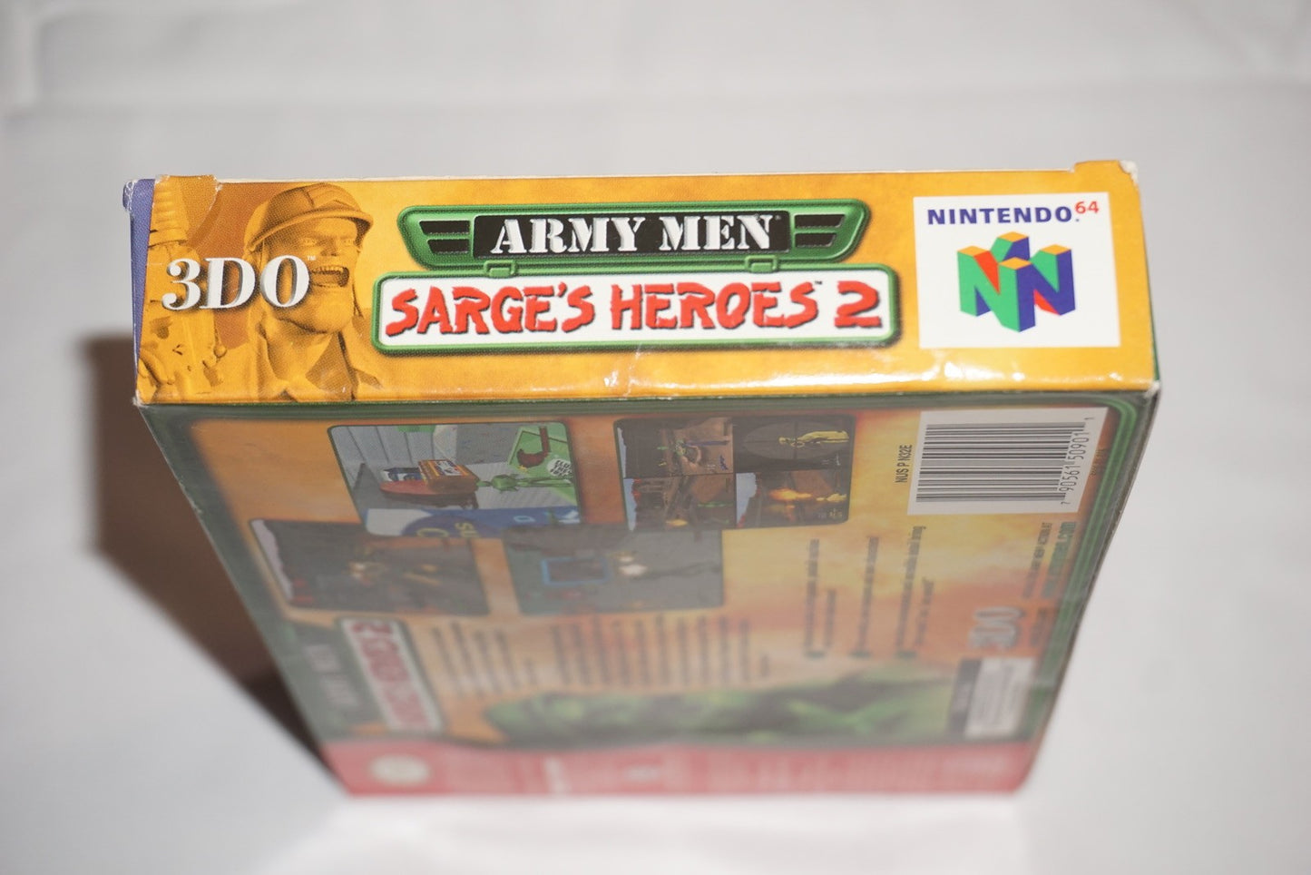 Army Men Sarge's Heroes 2 (Nintendo 64 N64) Complete in Box CIB