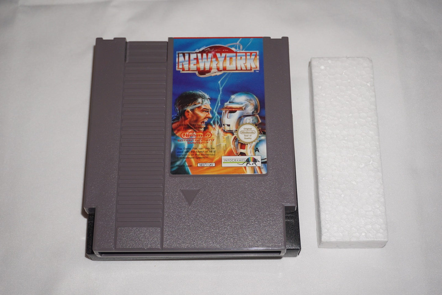 Action in New York (Nintendo NES) with Box No Manual PAL A UK