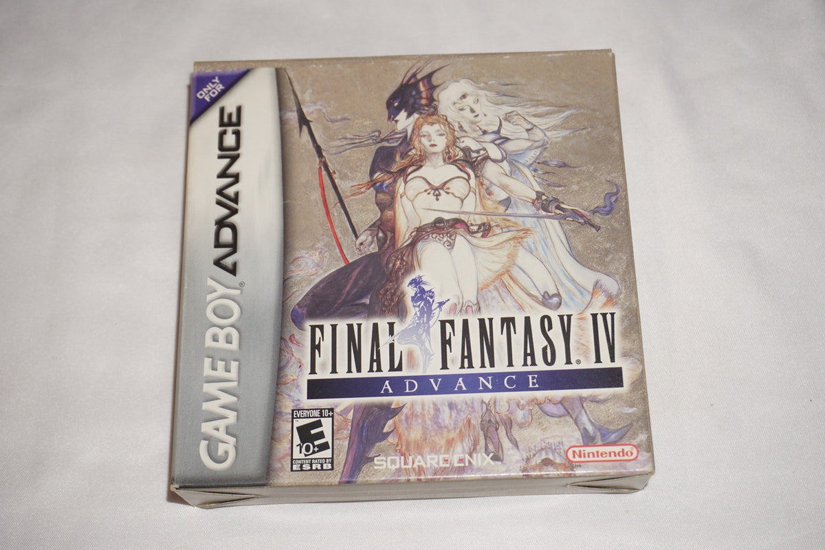 Final Fantasy IV 4 (Nintendo Game Boy Advance GBA) Complete in Box CIB