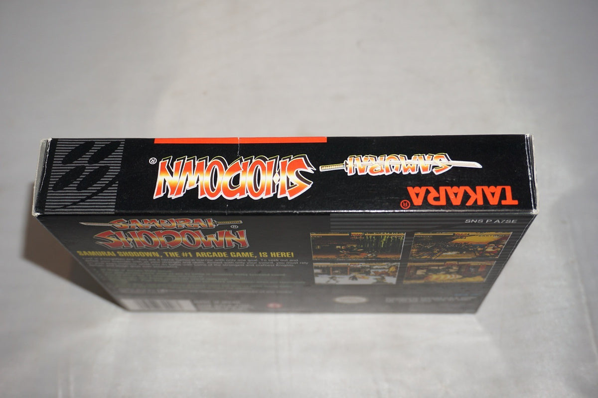 Samurai Shodown (Super Nintendo SNES) Complete in Box w/ Reg Card CIB