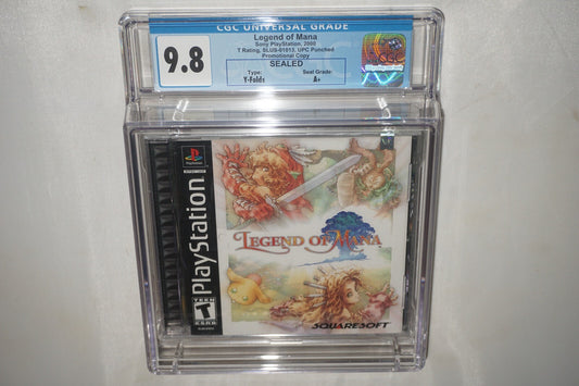 Legend of Mana (Sony Playstation ps1) CGC 9.8 A+ NEW Sealed