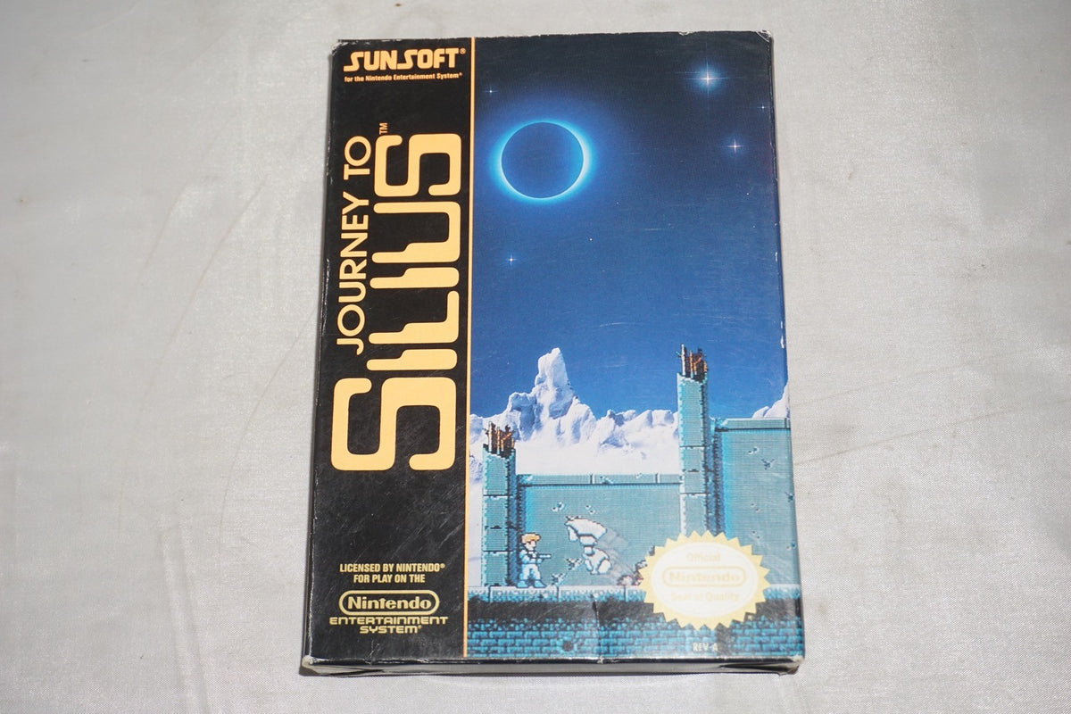 Journey To Silius (Nintendo NES) Complete in Box CIB