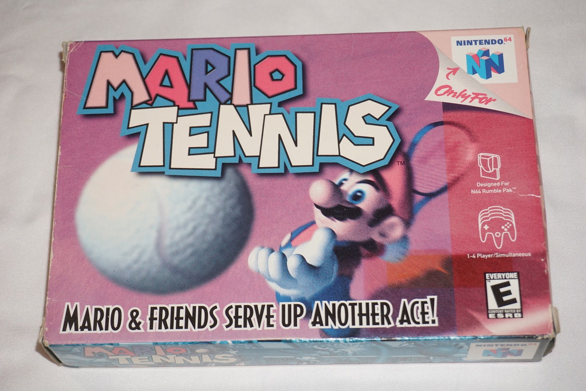 Mario Tennis (Nintendo 64 N64) Complete in Box CIB