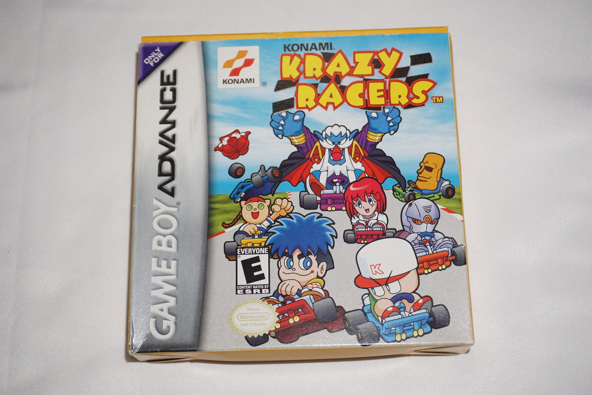 Krazy Racers Konami (Game Boy Advance GBA) Complete in Box CIB