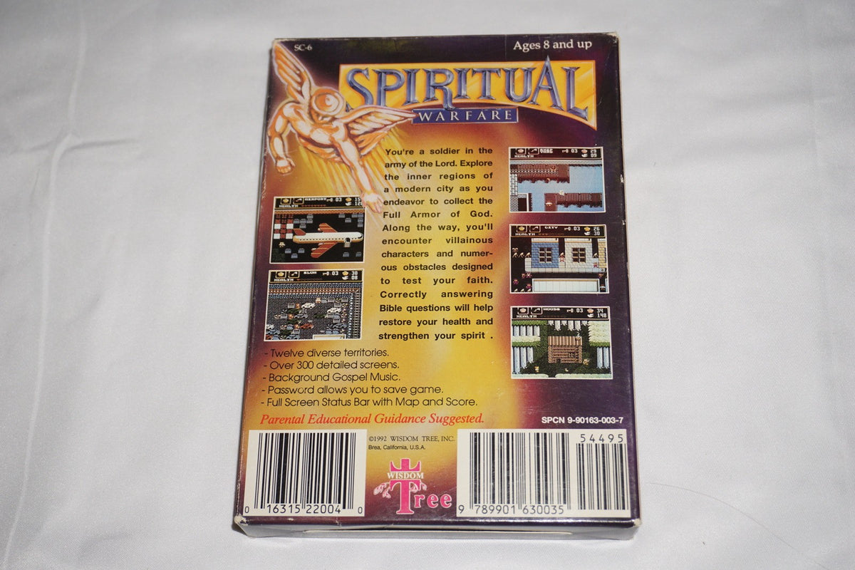 Spiritual Warfare (Nintendo NES) Complete in Box CIB