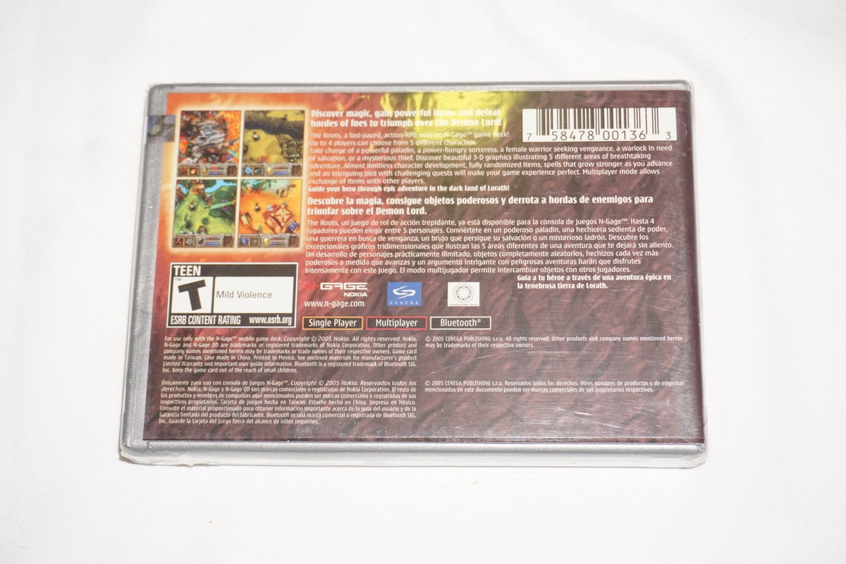 The Roots: Gates of Chaos (Nokia N Gage) NEW Sealed