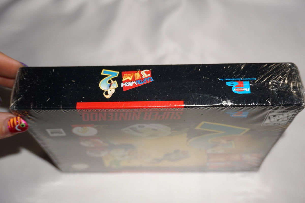 Earthworm Jim 2 (Super Nintendo SNES) NEW Sealed