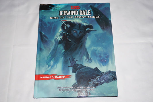 Icewind Dale Rime Of The Frostmaider Book Dungeons & Dragons D&D NEW