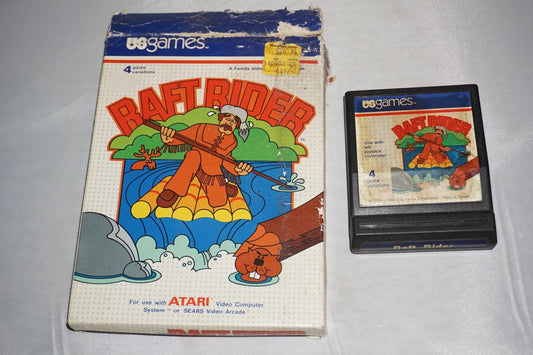 Raft Rider (Atari 2600) with Box