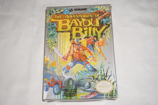 Adventures Of Bayou Billy (Nintendo NES) Complete in Box CIB