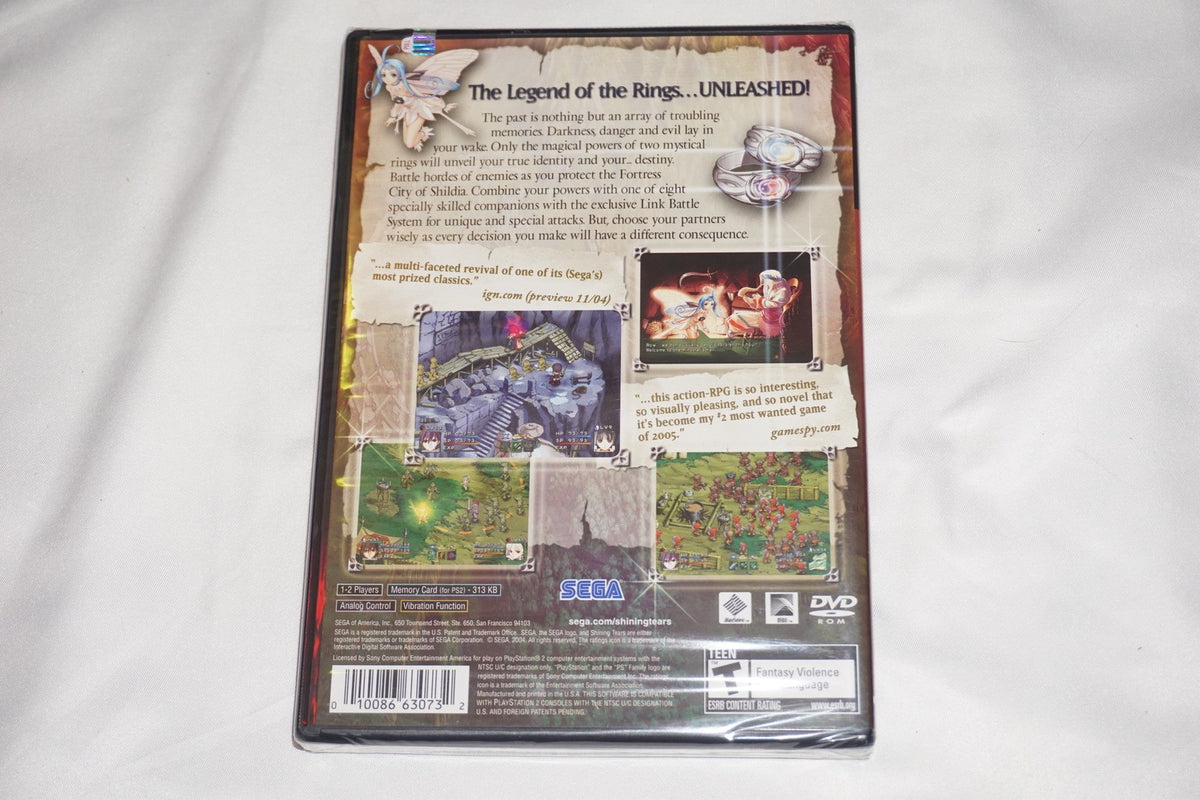 Shining Tears (Sony Playstation 2 ps2) NEW Sealed