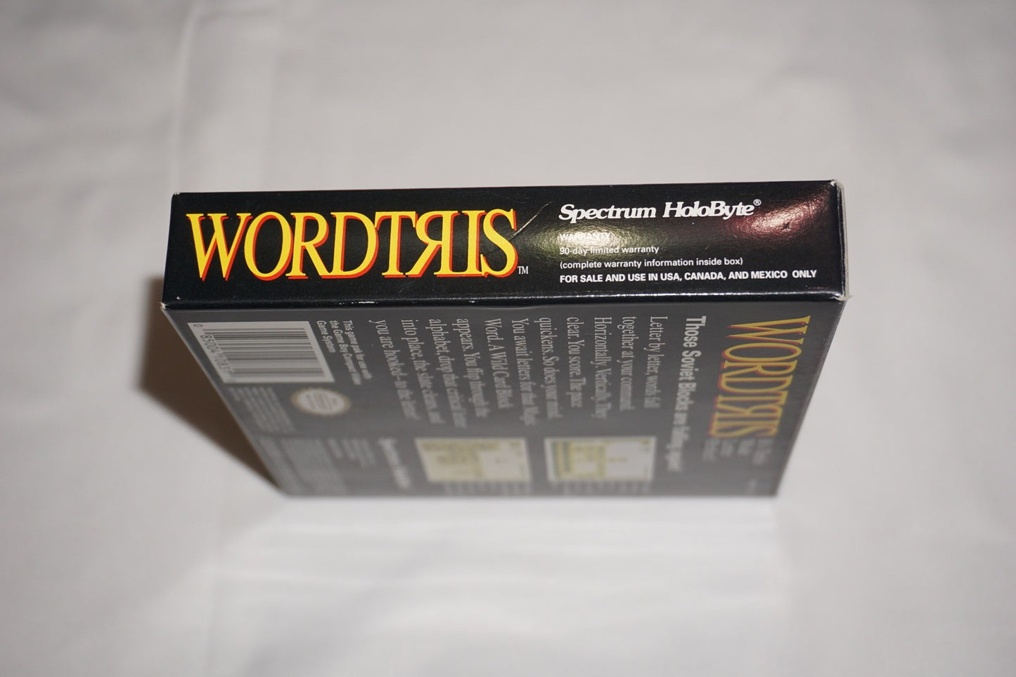 Wordtris (Game Boy Gameboy) Complete in Box w/ Reg CIB