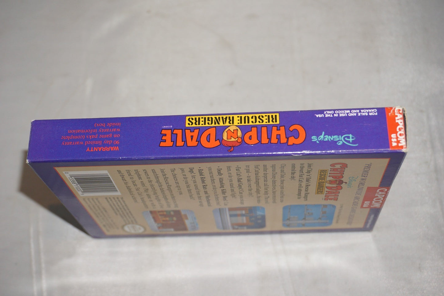Disney's Chip 'N Dale: Rescue Rangers (Nintendo NES) Complete in Box CIB