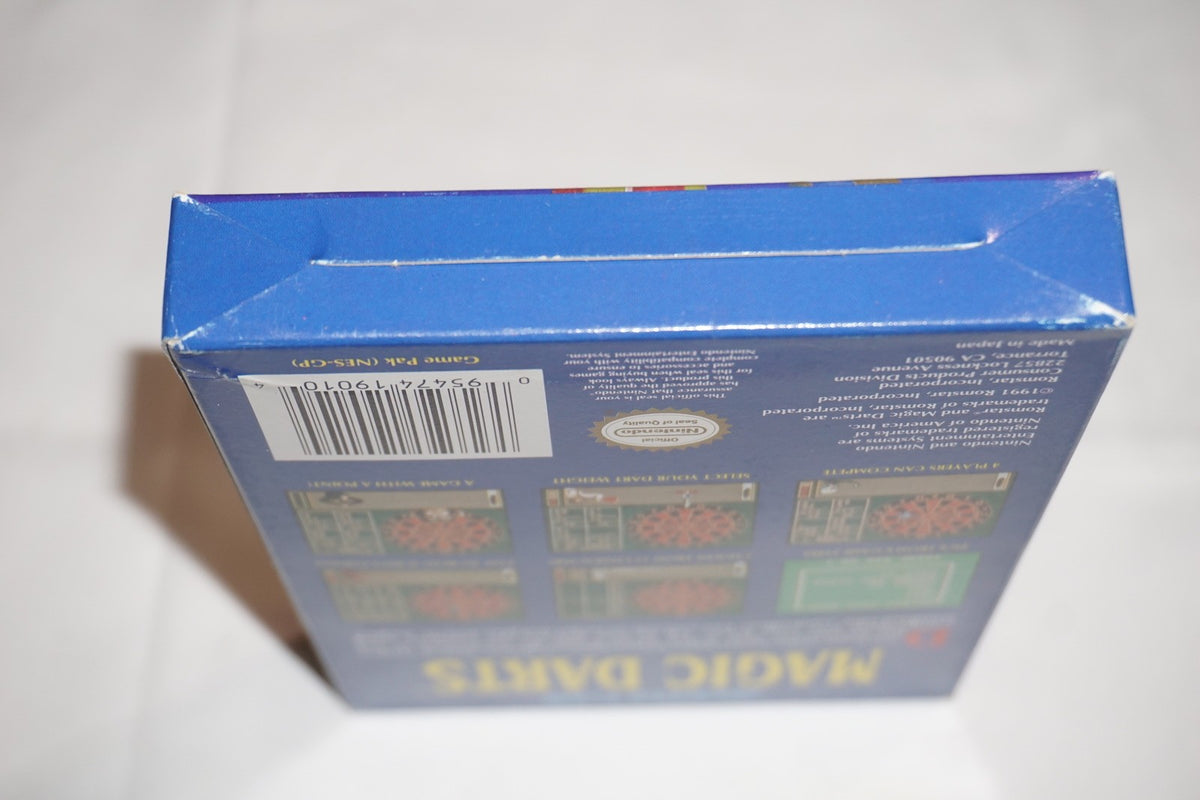 Magic Darts (Nintendo NES) Complete in Box CIB