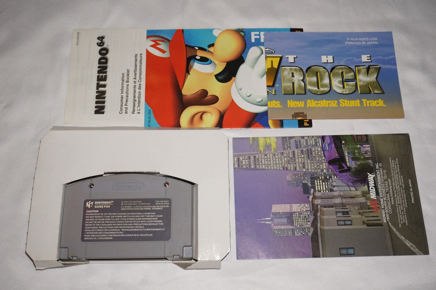 San Francisco Rush Extreme Racing (Nintendo 64 N64) Complete in Box CIB