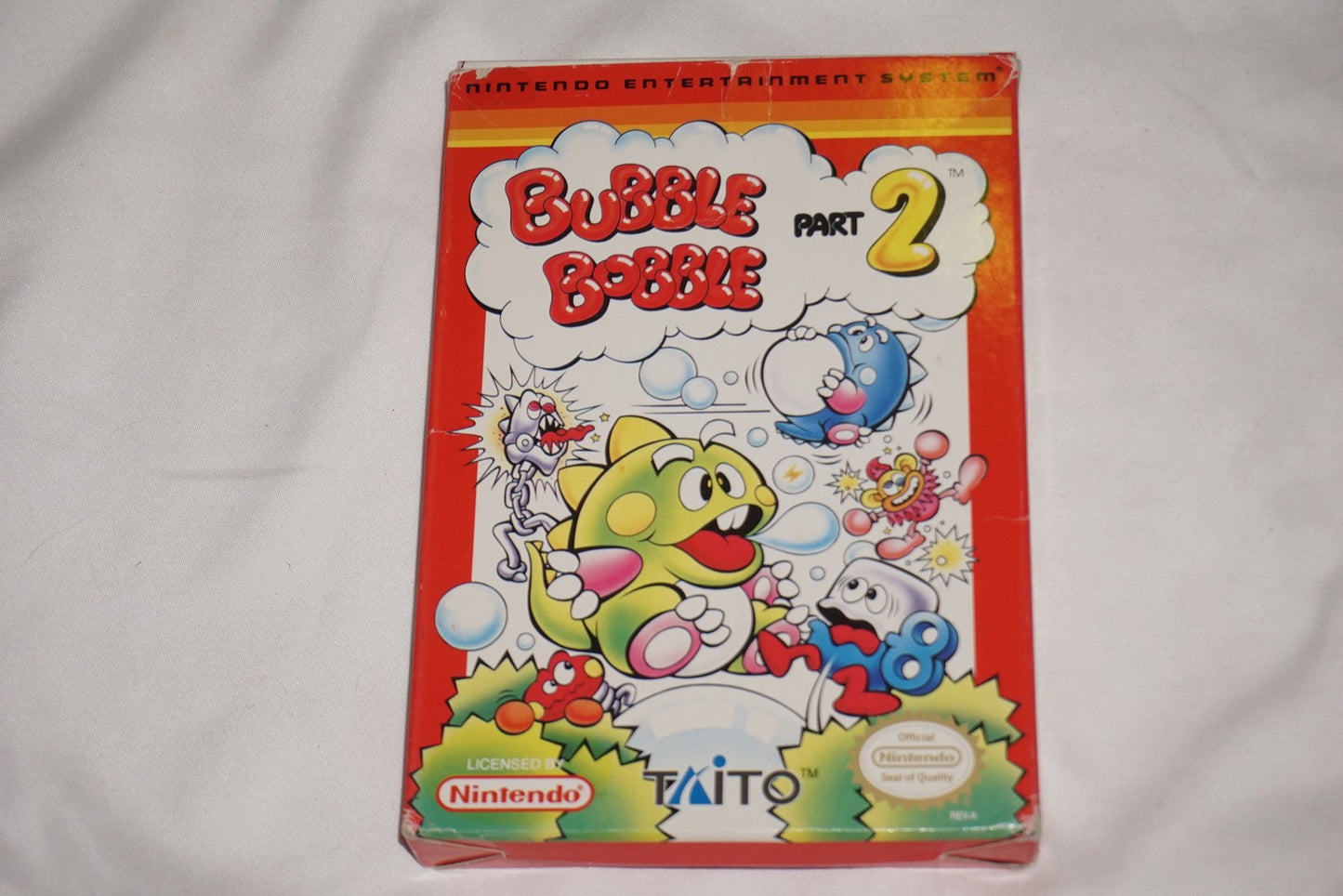 Bubble Bobble Part 2 (Nintendo NES) Complete in Box CIB