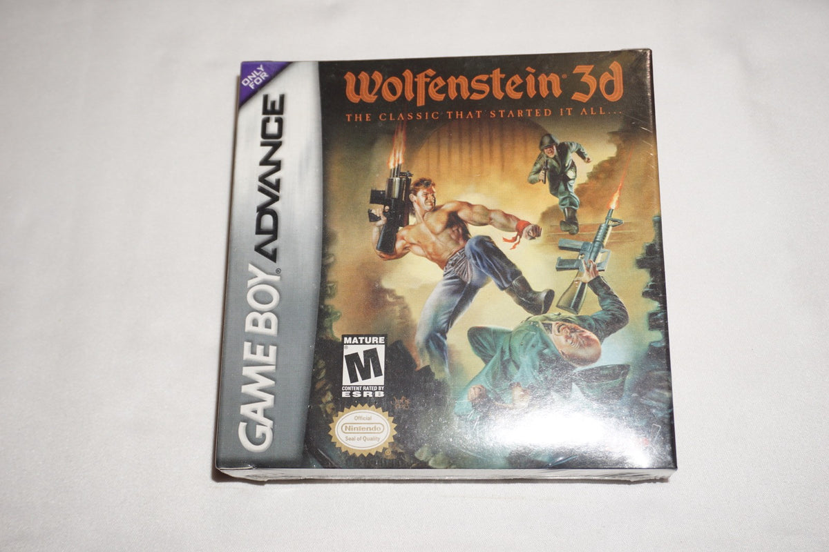 Wolfenstein 3D (Nintendo Game Boy Advance GBA) NEW Sealed