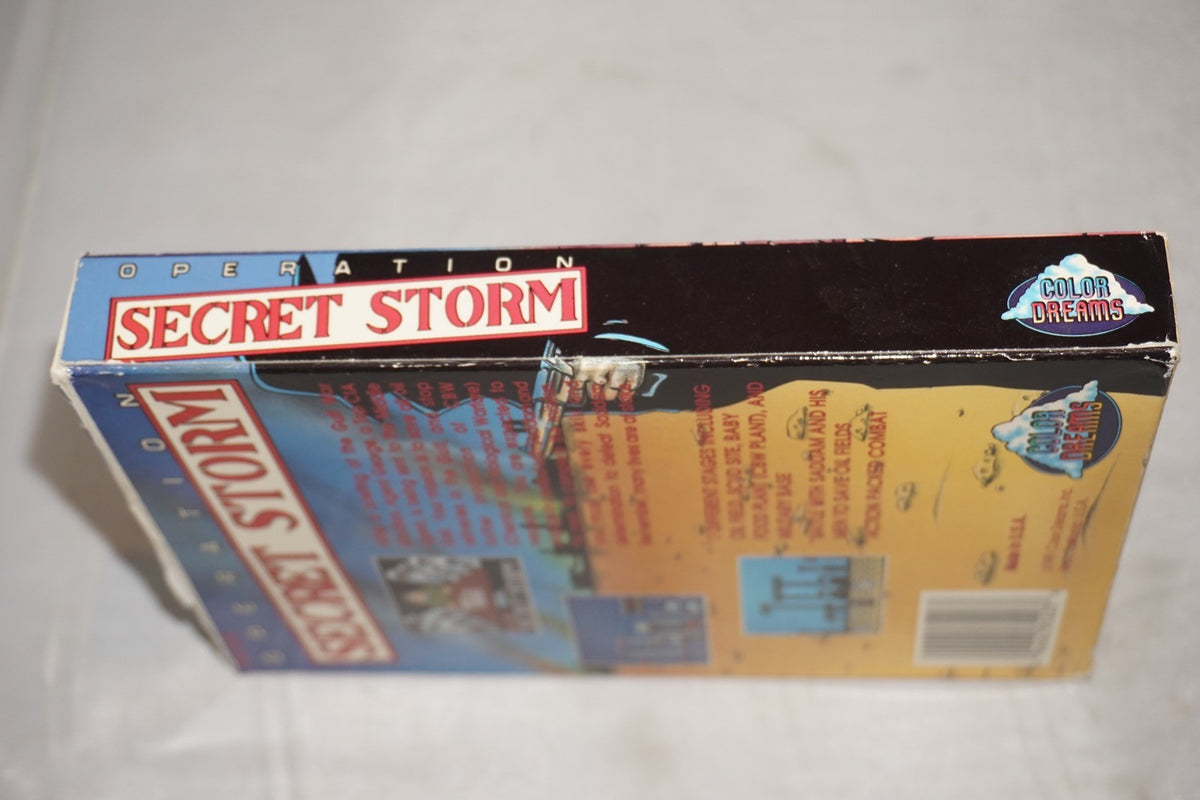 Operation Secret Storm (Nintendo NES) Complete in Box CIB