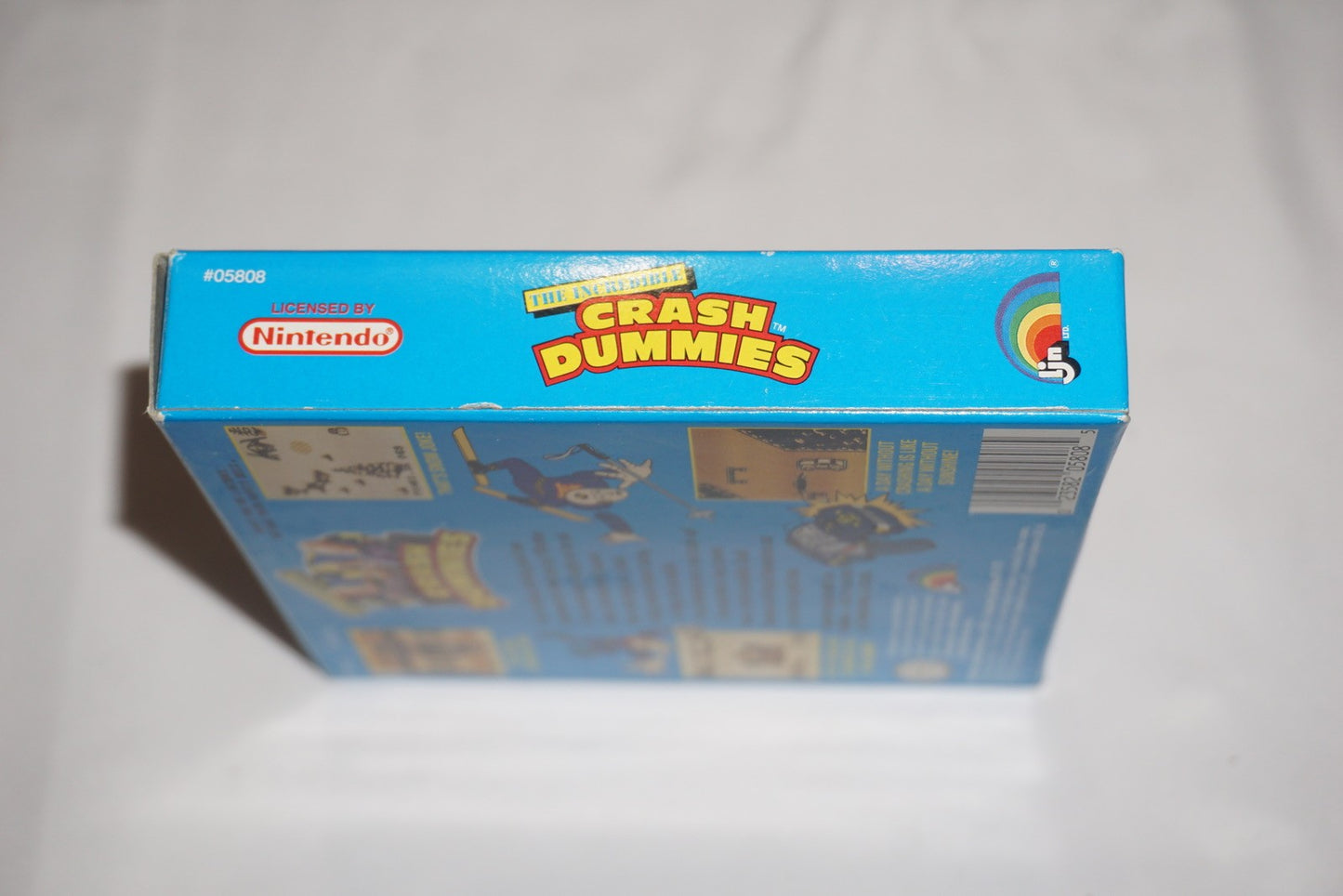 Incredible Crash Dummies (Nintendo Game Boy Gameboy) Complete in Box CIB