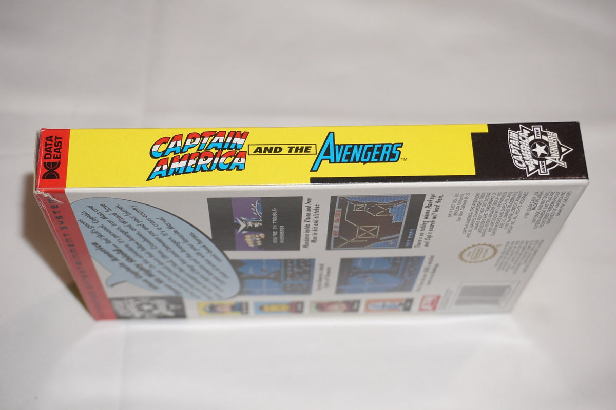 Captain America and The Avengers (Nintendo NES) Complete in Box CIB