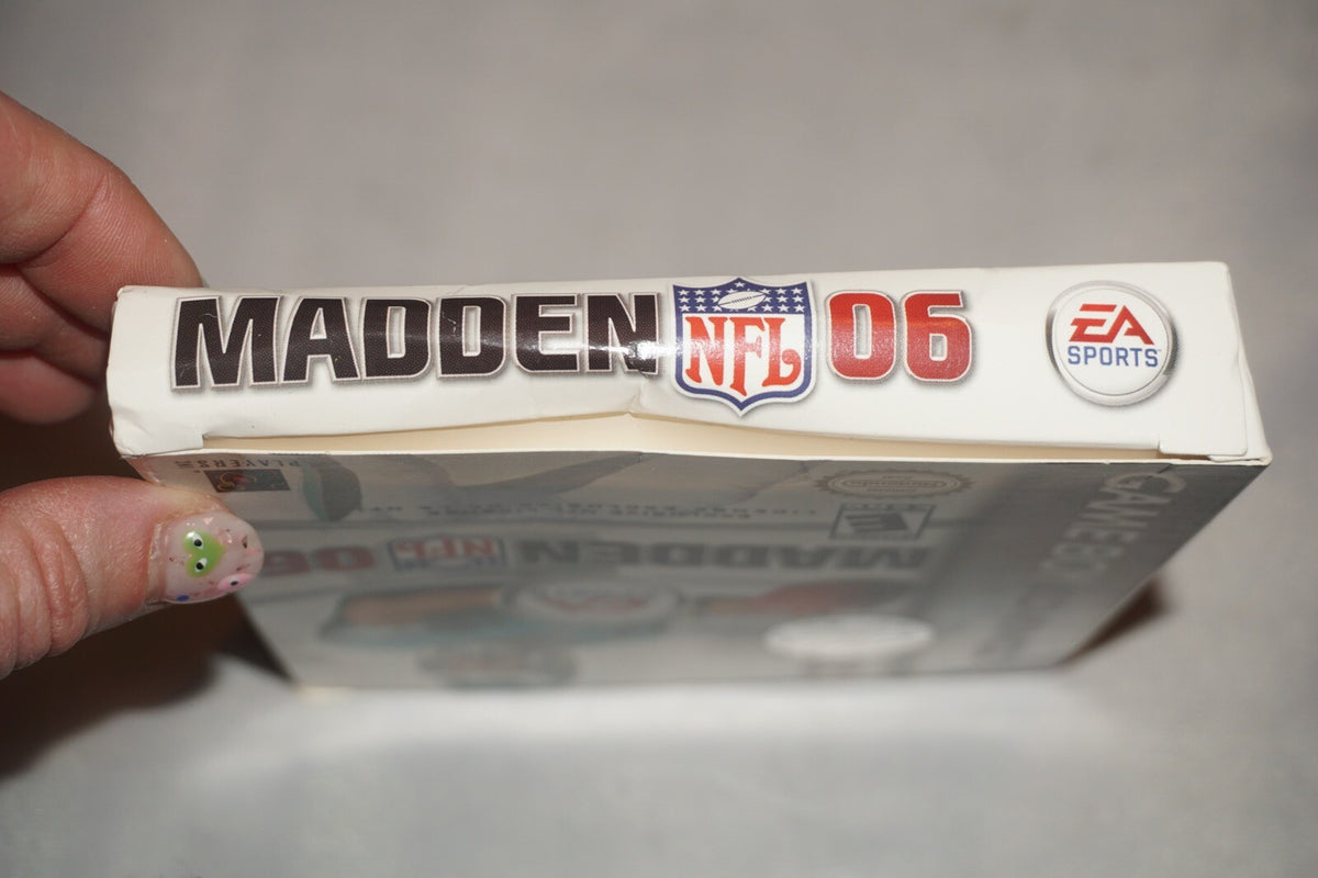 Madden 06 (Nintendo Gameboy Advance Game Boy GBA) Complete CIB