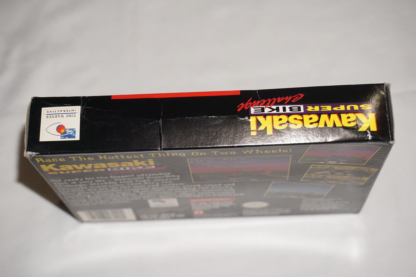 Kawasaki Superbike Challenge (Super Nintendo SNES) Complete in Box CIB
