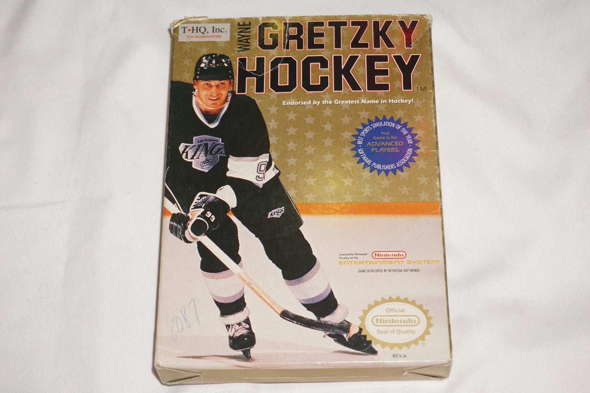 Wayne Gretzky Hockey (Nintendo NES) Complete in Box CIB