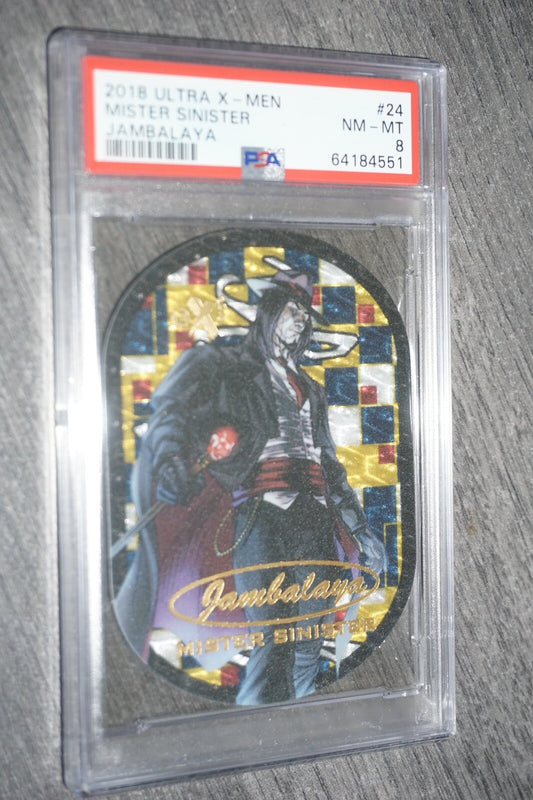 Mister Sinister 2018 Fleer Ultra X-Men Jambalaya #24 Nm Mt Psa 8