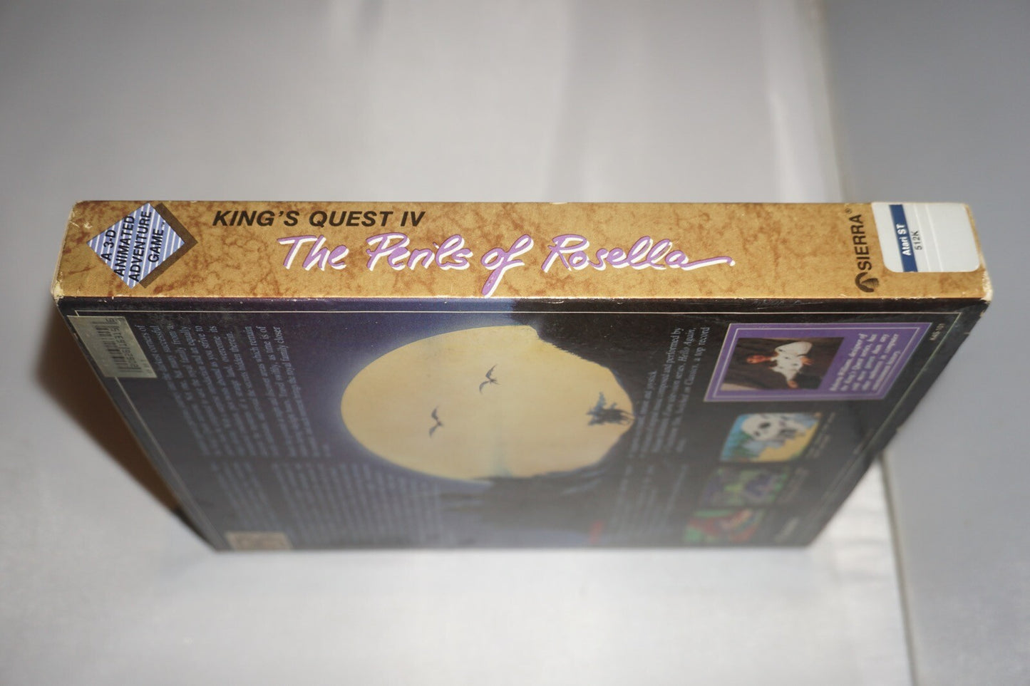 King's Quest IV: The Perils of Rosella (Atari ST PC) Complete in Box