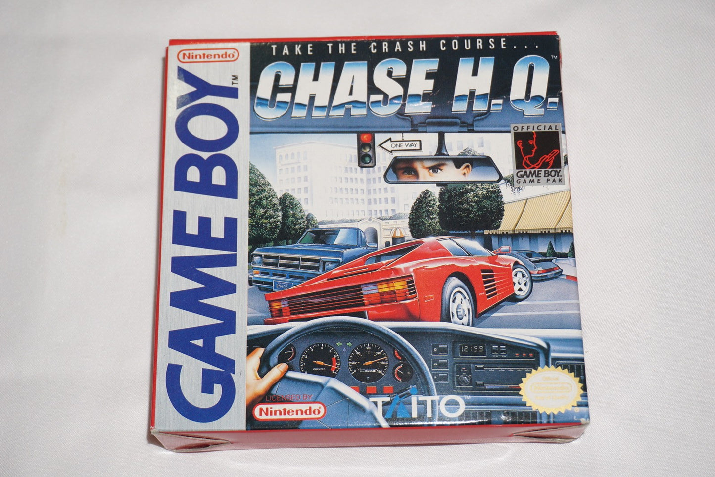 Chase H.Q HQ (Nintendo Game Boy Game Boy) Complete in Box CIB