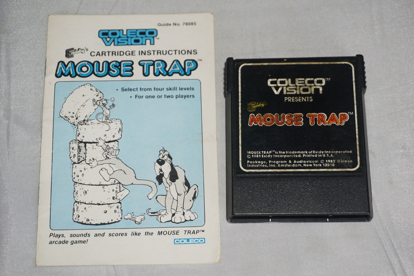Mouse Trap (Colecovision) with Manual