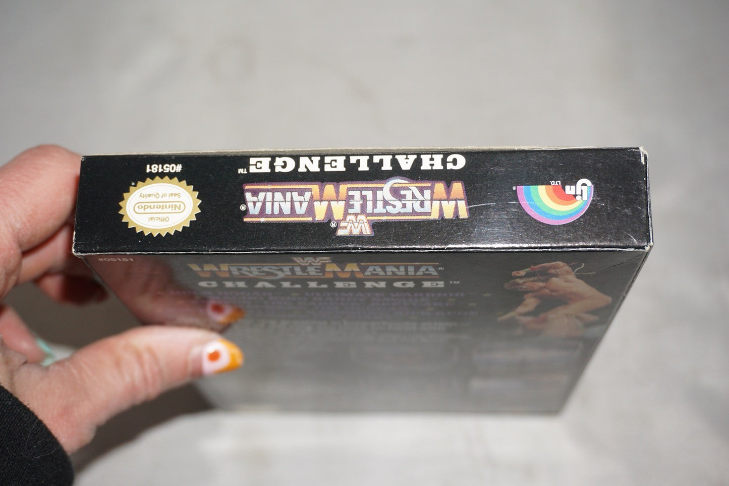 WWF WWE Wrestlemania Challenge (Nintendo NES) Complete in Box CIB